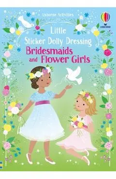 Little Sticker Dolly Dressing Bridesmaids and Flower Girls - Fiona Watt