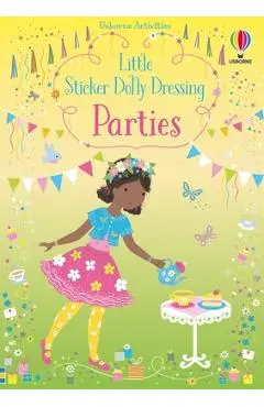 Little Sticker Dolly Dressing Parties - Fiona Watt