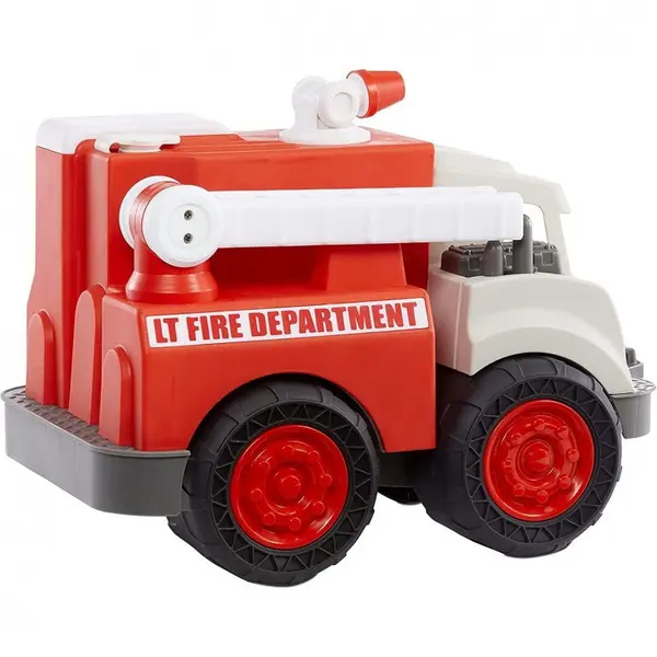 Little Tikes Vehicul de jucarie Little Tikes, Camion de pompieri, Lumini si sunete, Pulverizeaza apa