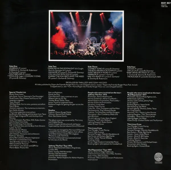 Live and Dangerous | Thin Lizzy