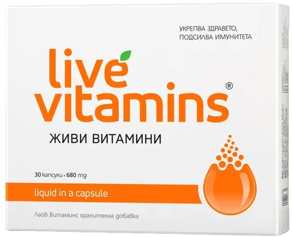 Live Vitamins, 680 mg, 30 capsule, Vitaslim Innove