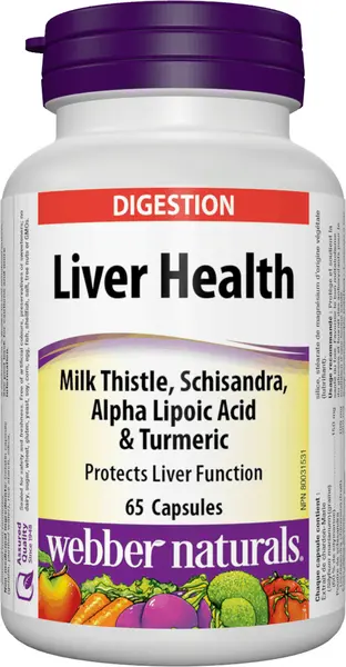 Liver Health, 65 capsule, Webber Naturals
