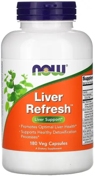 Liver Refresh, 180 capsule, Now