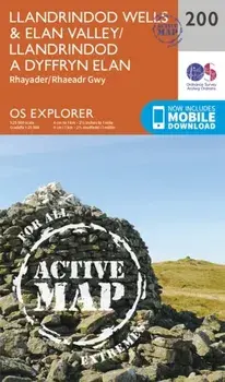 Llandrindod Wells and Elan Valley, Rhayader. September 2015 ed, Sheet Map/Ordnance Survey