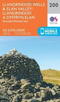 Llandrindod Wells and Elan Valley, Rhayader. September 2015 ed, Sheet Map/Ordnance Survey