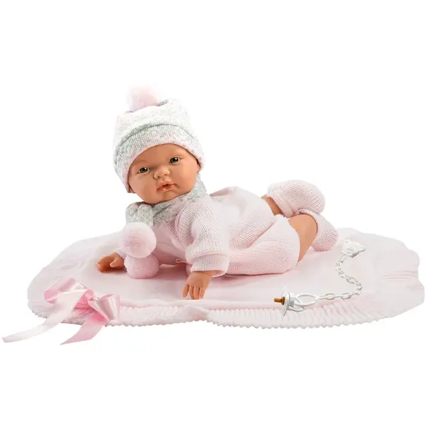 LLORENS Papusa interactiva Llorens Crying Babies - Baby Joelle, 38 cm