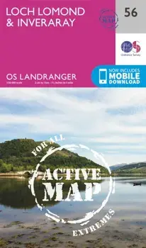 Loch Lomond & Inveraray. February 2016 ed, Sheet Map/Ordnance Survey