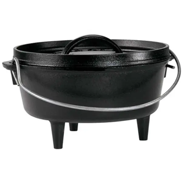 Lodge Ceaun din fonta cu capac - cuptor olandez Lodge 20 cm 1,9 litri L-8CO3