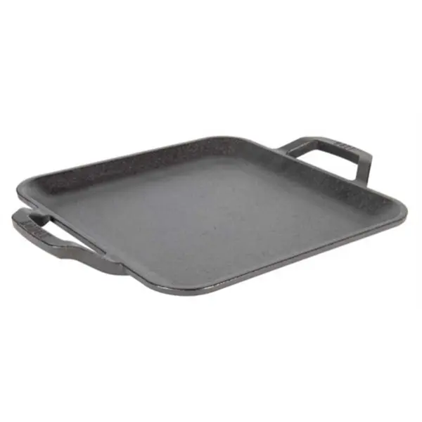 Lodge Tava patrata cu doua manere Chef Collection Lodge 28 cm L-C11SGR