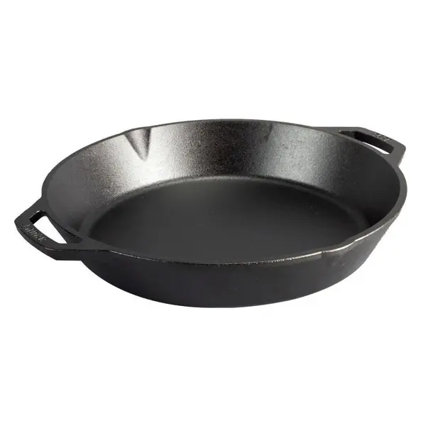 Lodge Tigaie adanca rotunda din fonta cu manere Lodge 33 cm L-12SKL