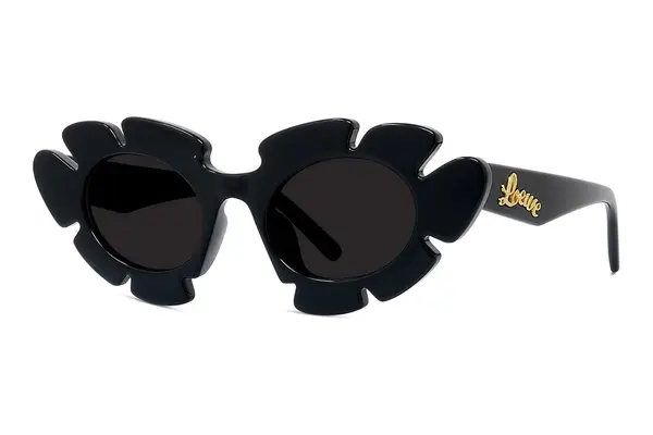 Loewe Curvy Shiny black Cat Eye Sunglasses