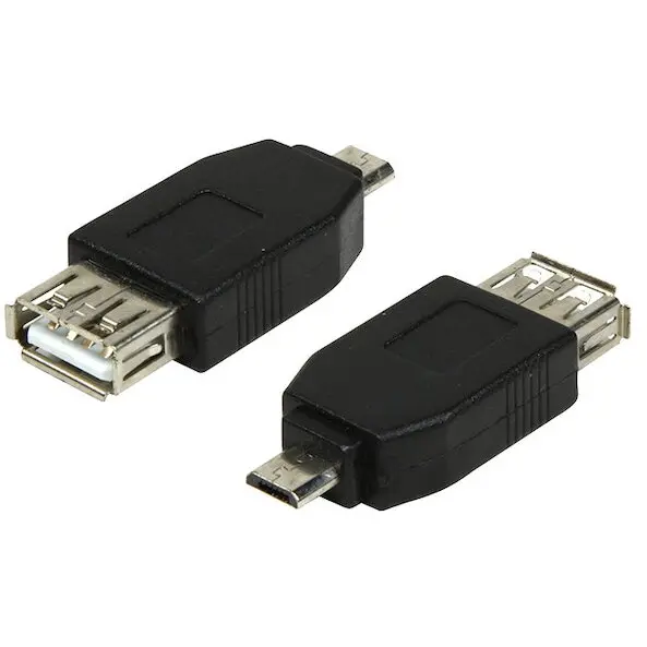 logilink ADAPTOR LOGILINK, pt. smartphone, Micro-USB 2.0 (T) la USB 2.0 (M), Negru, AU0029