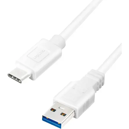logilink Cablu de date Logilink CU0177 USB 3.2 USB-A la USB-C 3m White