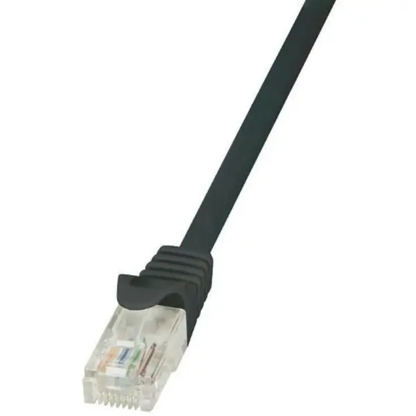 logilink Cablu de retea , Logilink , Cat.6A 10GE U/UTP EconLine , 2 m , negru