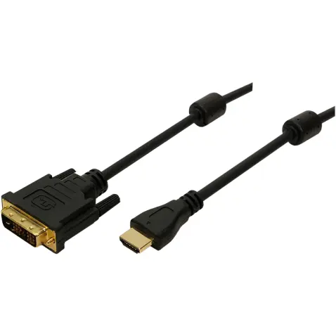 logilink Cablu Logilink, HDMI male - DVI-D male, 2m, Black
