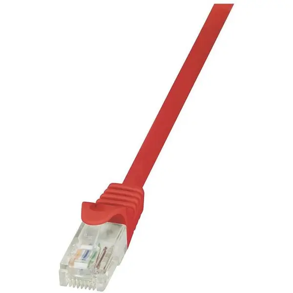 logilink Cablu Patch cord Logilink, cat5e U/UTP 0,25m, rosu,