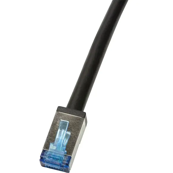 logilink Cablu S/FTP LOGILINK Cat6a, cupru-aluminiu, 30 m, negru, AWG26, dublu ecranat CQ7123S