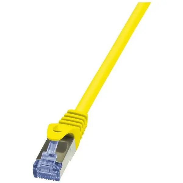 logilink Cablu S/FTP LOGILINK Cat6a, LSZH, cupru, 3 m, galben, AWG26, dublu ecranat CQ3067S