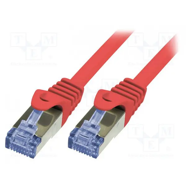 logilink Cablu S/FTP LogiLink CQ3094S, Patchcord, CAT.6a, 10 m (Rosu)