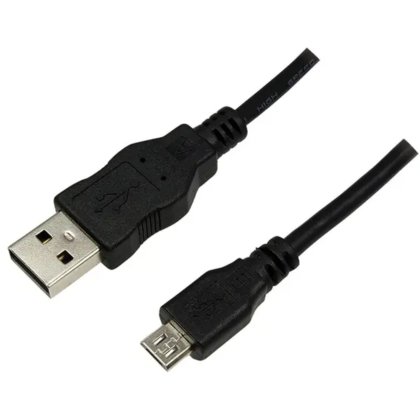logilink Cablu USB LogiLink, USB 2.0, AM to Micro BM, 1.8 m, Negru