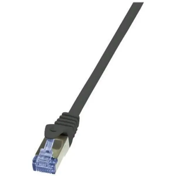 logilink Cat.6A Patch cable made from Cat.7 raw cable, black, 30m