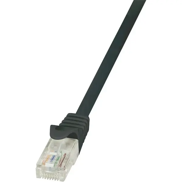 logilink LOGILINK - Cablu Patchcord CAT6 U/UTP EconLine 1,00m negru
