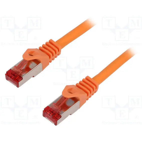 logilink LOGILINK CQ2048S LOGILINK - Patchcord Cablu Cat.6 S/FTP PIMF PrimeLine 1,50m, portocaliu