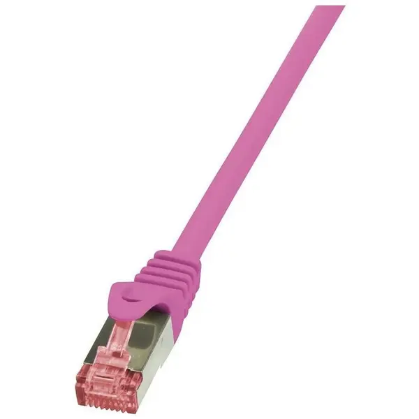 logilink LOGILINK CQ2049S LOGILINK - Patchcord Cablu Cat.6 S/FTP PIMF PrimeLine 1,50m, roz