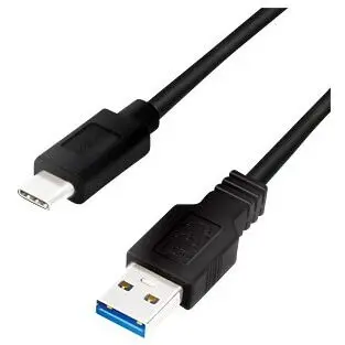 logilink LOGILINK CU0168 - Cablu USB 3.2 Gen1x1, USB-A tata la USB-C tata, negru, 1 m