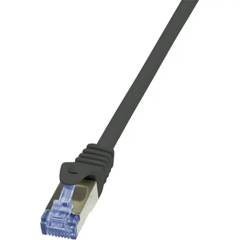 logilink LOGILINK - Patchcord Cablu Cat.6A 10G S/FTP PIMF PrimeLine 1,5m , Negru, CQ3043S