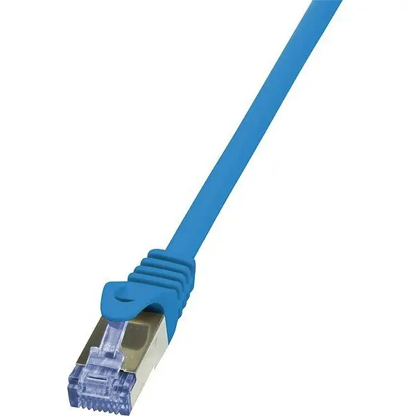 logilink Patch Cablu Cat.6A 10G S/FTP PIMF PrimeLine 0,50m albastru