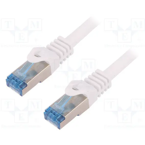 logilink Patchcord Cablu Cat.6A 10G S/FTP PIMF PrimeLine 1,50m alb