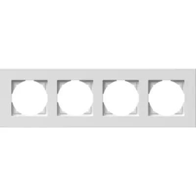 Logiq Flat Rama 4P Alb, TEM Modul TEM-OF40PW-U