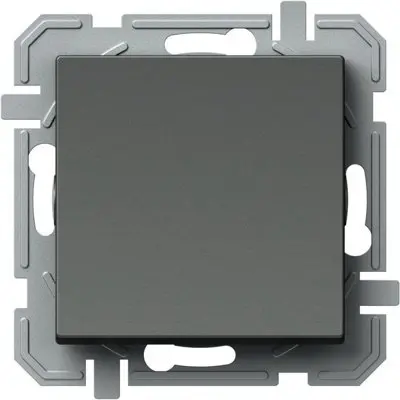 Logiq Intrerupator Simplu 1P 10A 250V Antracit, TEM Modul TEM-SQ10ATXO-U