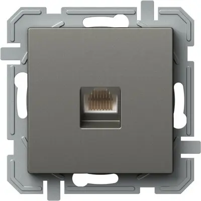 Logiq Priza Date 1P RJ45 CAT5e Titan, TEM Modul TEM-KQ37TIXO-U