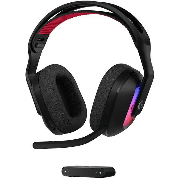 Logitech Casti Gaming wireless Logitech A20 X, Microfon, Negru