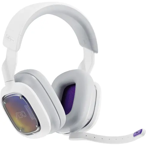 Logitech Casti Gaming Wireless Logitech Astro A30, Multiplatforma PS/PC, Lightspeed, Bluetooth, Alb