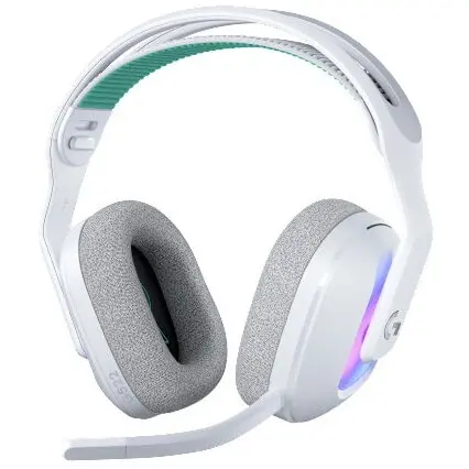 Logitech Casti gaming wireless Logitech G522 Lightspeed, 40 mm PRO-G Drivers, wireless/bluetooth, Alb
