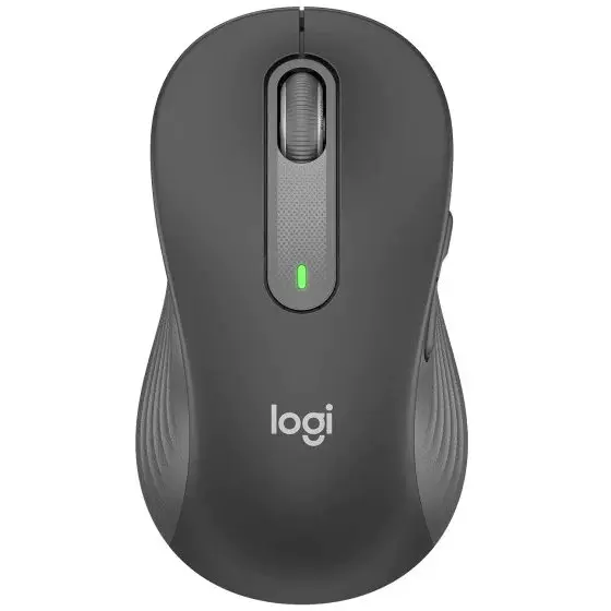 Logitech Mouse Logitech M650 L Silent (stangaci), Bluetooth, Wireless, Bolt USB receiver, Graphite