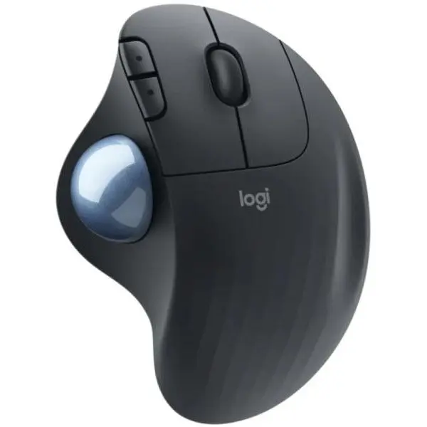 Logitech Mouse trackball Logitech ERGO M575, Bluetooth + wireless 2.4 GHz, 4000 DPI, Grafit