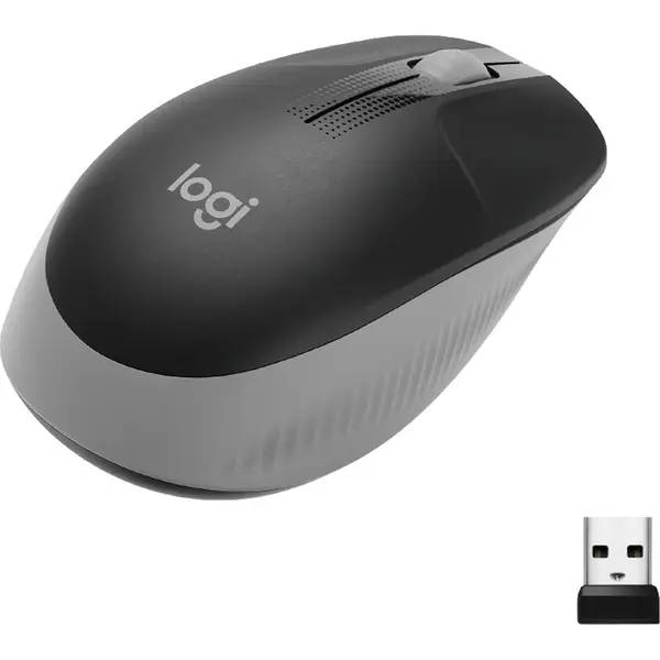 Logitech Mouse wireless Logitech M190, Mid Grey
