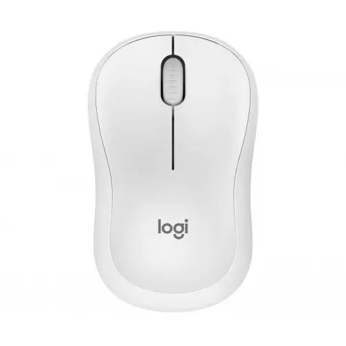 Logitech Mouse Wireless Logitech M240 Silent, Bluetooth, 1000 dpi, Alb