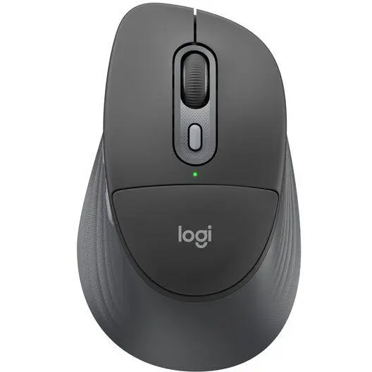 Logitech Mouse Wireless Logitech Signature Comfort Plus M850 L, Bluetooth BLE, 4000 DPI, 6 butoane/4 programabile, Logi Options+, Logi Tune, Negru