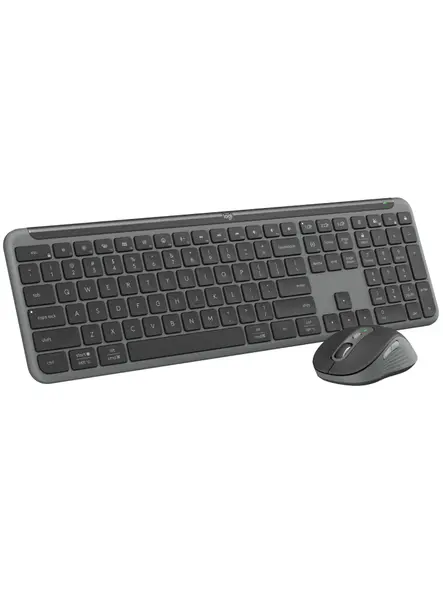 Logitech Signature Slim Wireless Keyboard & Mouse Combo Mk950 Graphite (nordic)