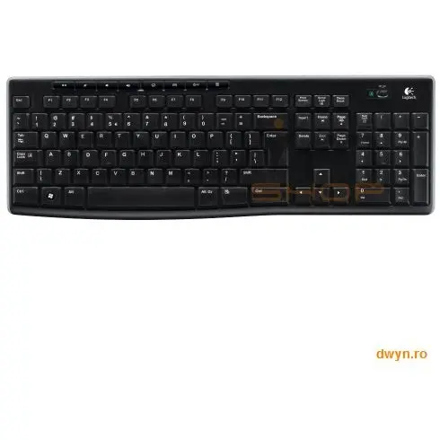 Logitech Tastatura Logitech 'K270' Wireless Keyboard, USB, black '920-003738'