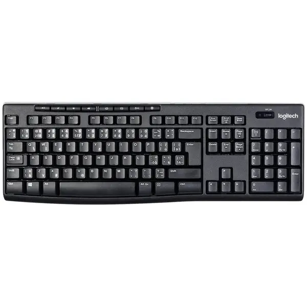 Logitech Tastatura wireless Logitech K270 CZE, Neagra
