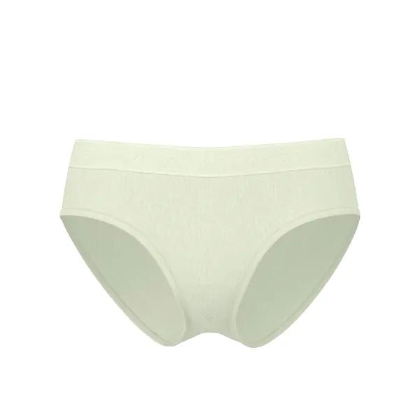 Logo cotton hiphugger panty - mint crush L