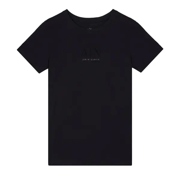 Logo shiny t-shirt black S