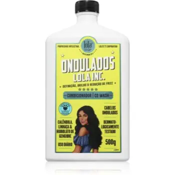 Lola Cosmetics Ondulados Lola Inc. Co Wash Balsam de curățare pentru parul cret