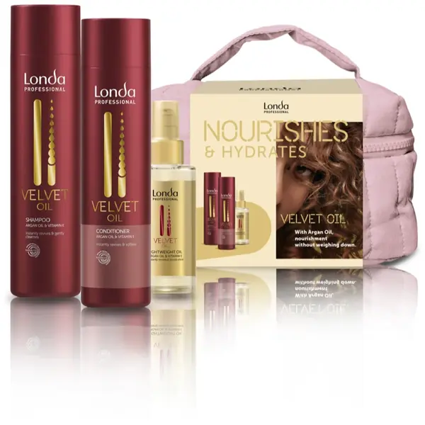 Londa Professional Velvet Oil Set set cadou pentru hidratare si stralucire